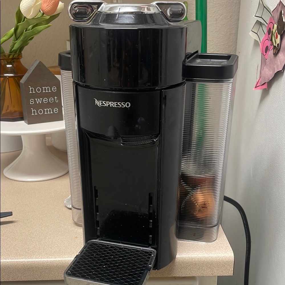 Nespresso Black Coffee Machine